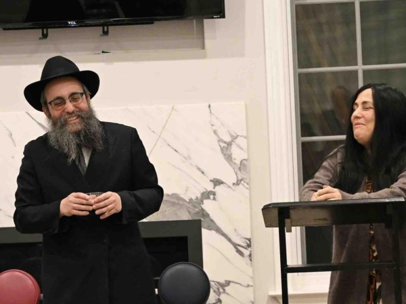 Rabbi Levin & Principal, Rivkah Roth